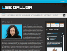 Tablet Screenshot of galuga.ca